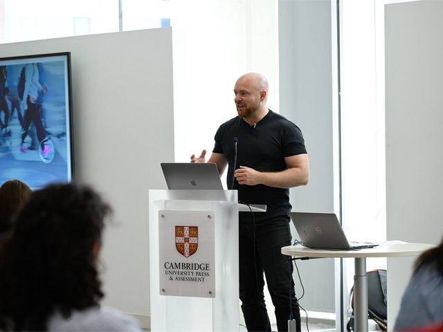 Presenting research findings at Cambridge University Press & Assessment